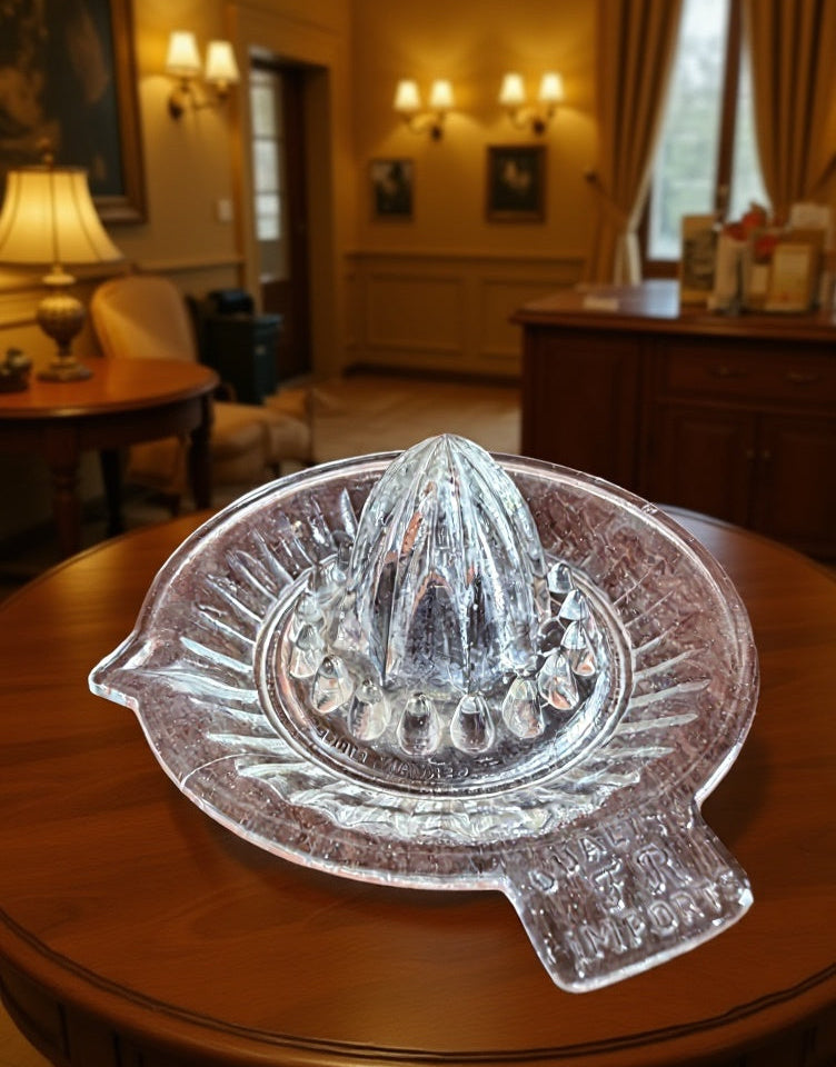 1940'S Rare Vintage Chettinad Glass Juicer – Made in Germany