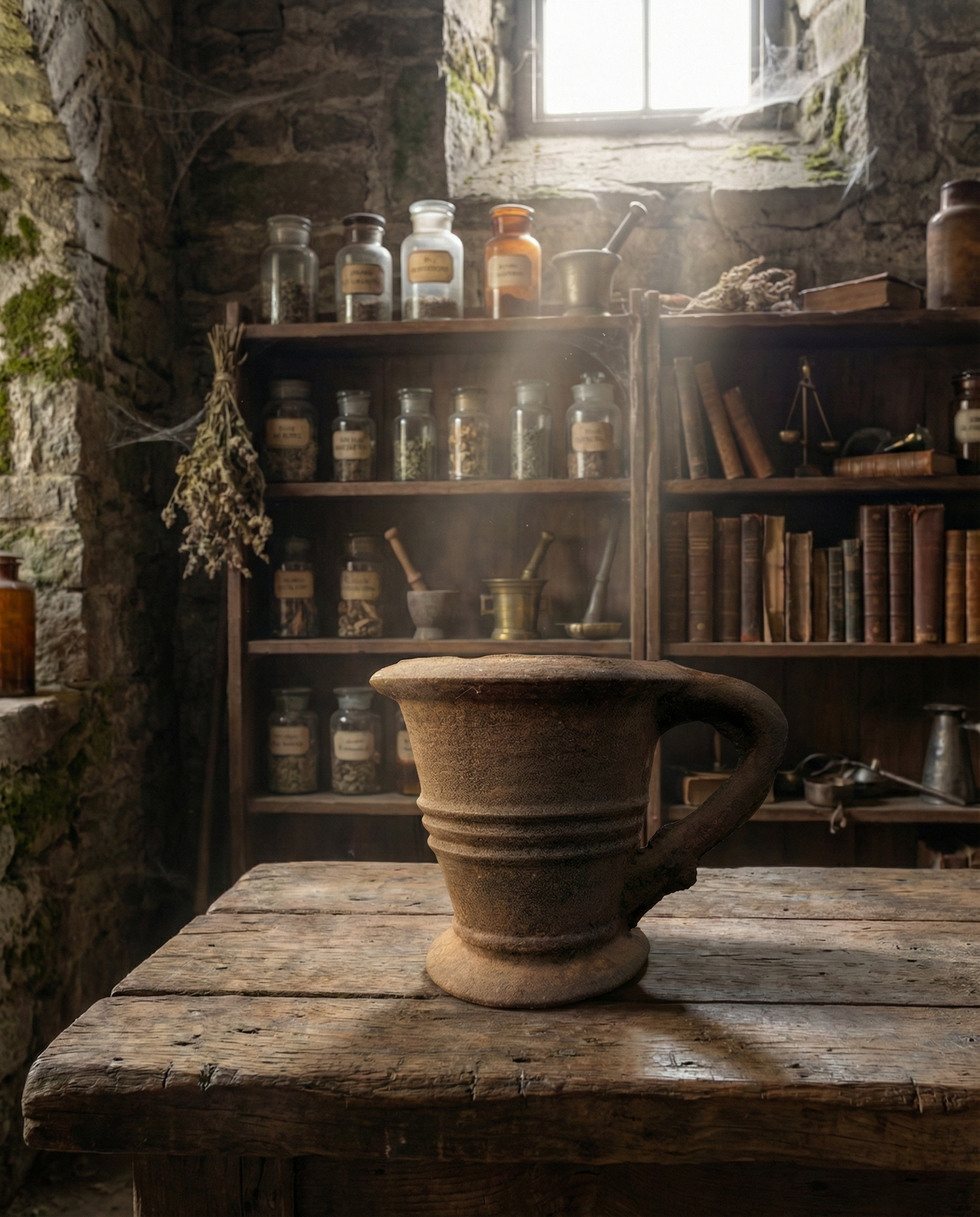 Grand 17th Century Iron Mortar – Collector’s Heritage Piece