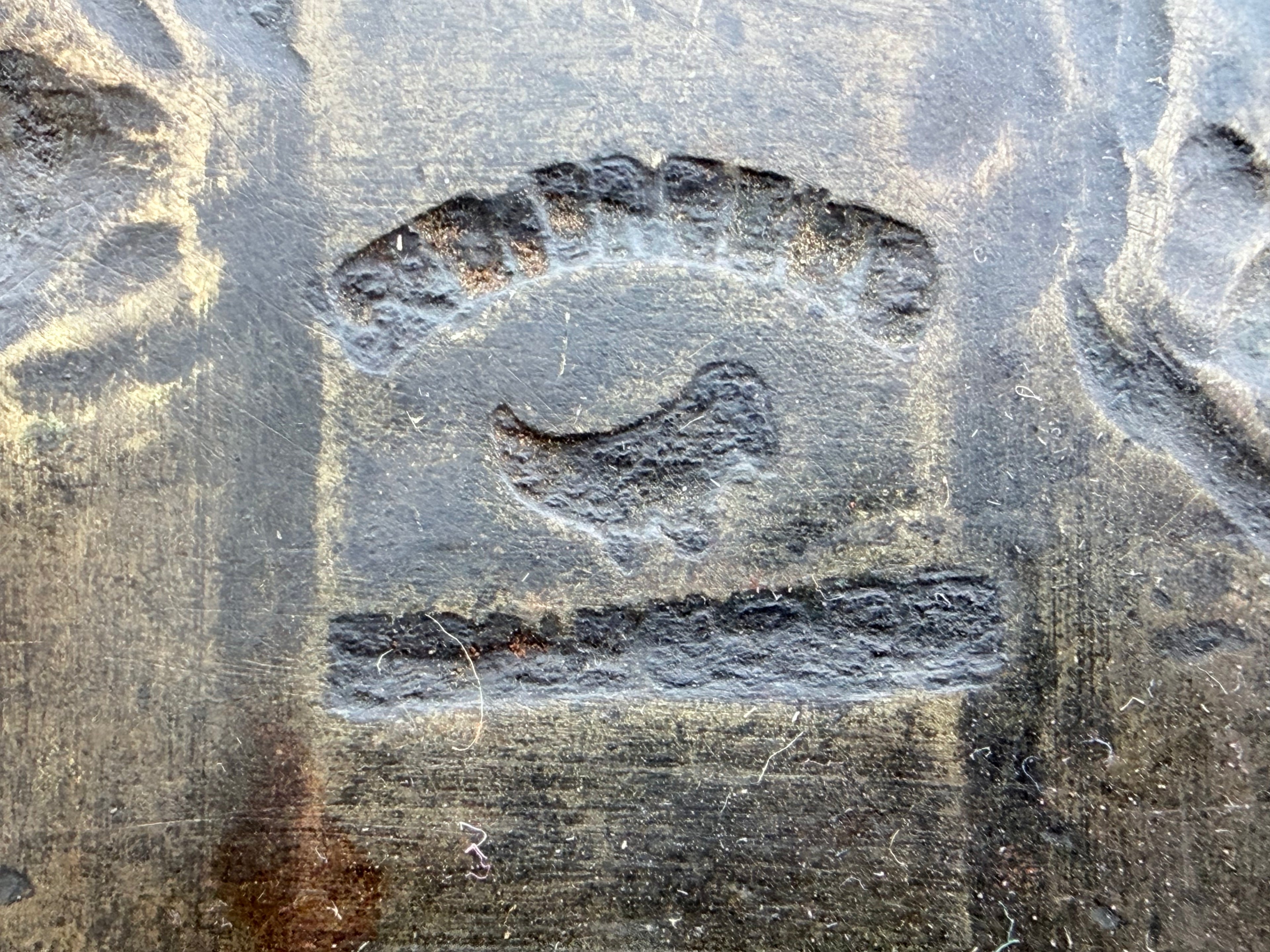 1900'S Rare Antique Hand-Forged Brass Padlock with Original Key - With Key Rich Patina Collectible Decorative