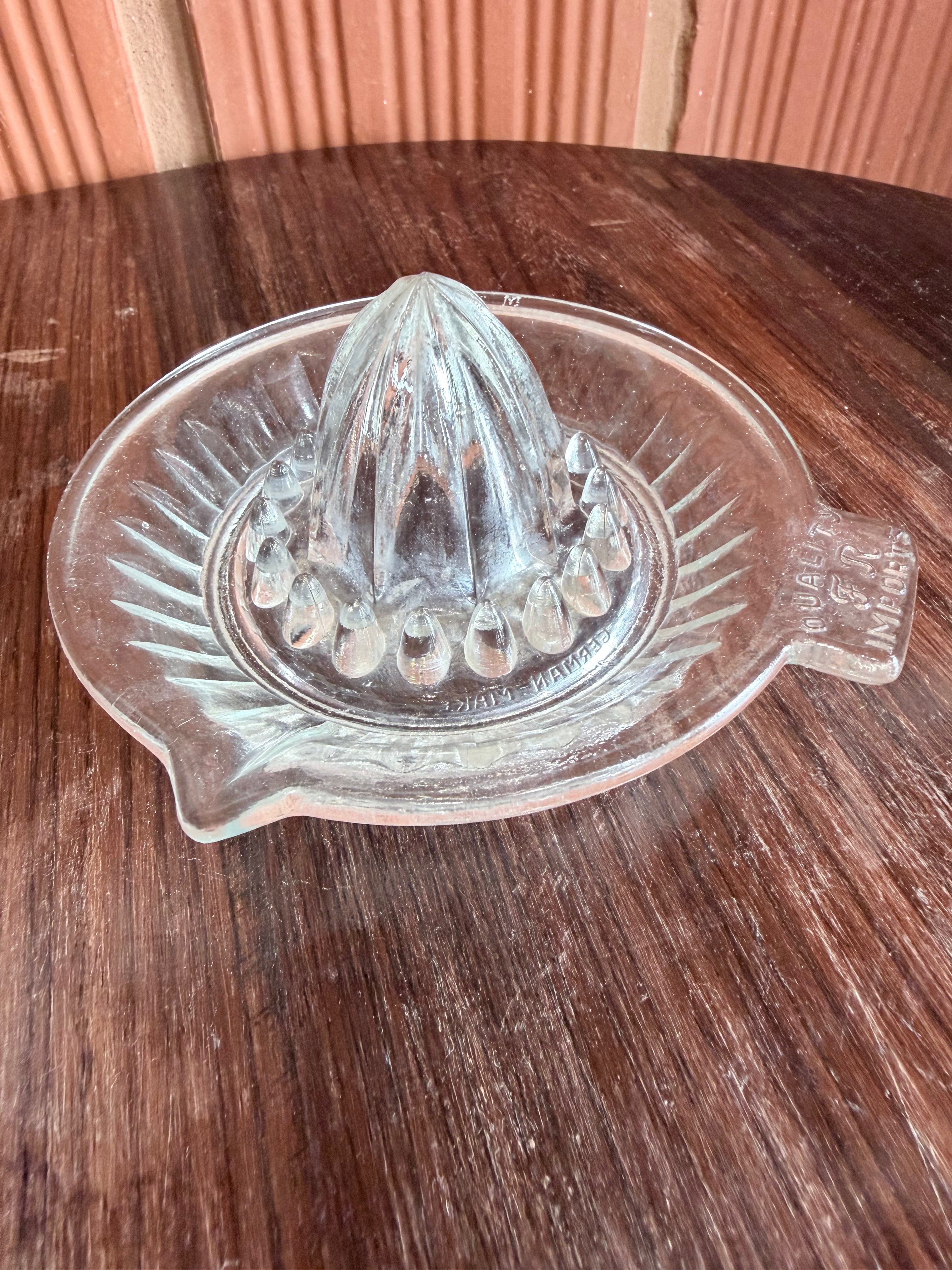 1940'S Rare Vintage Chettinad Glass Juicer – Made in Germany