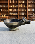 Vintage Brass Nandi Aarti Lamp – Devotional Diya